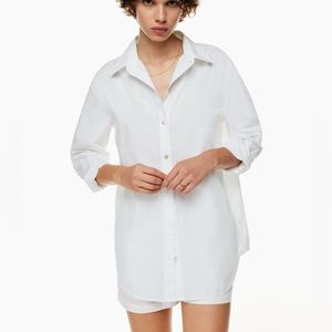 4 for 20! Aritzia Wilfred free Sail Shirt in white size XS
